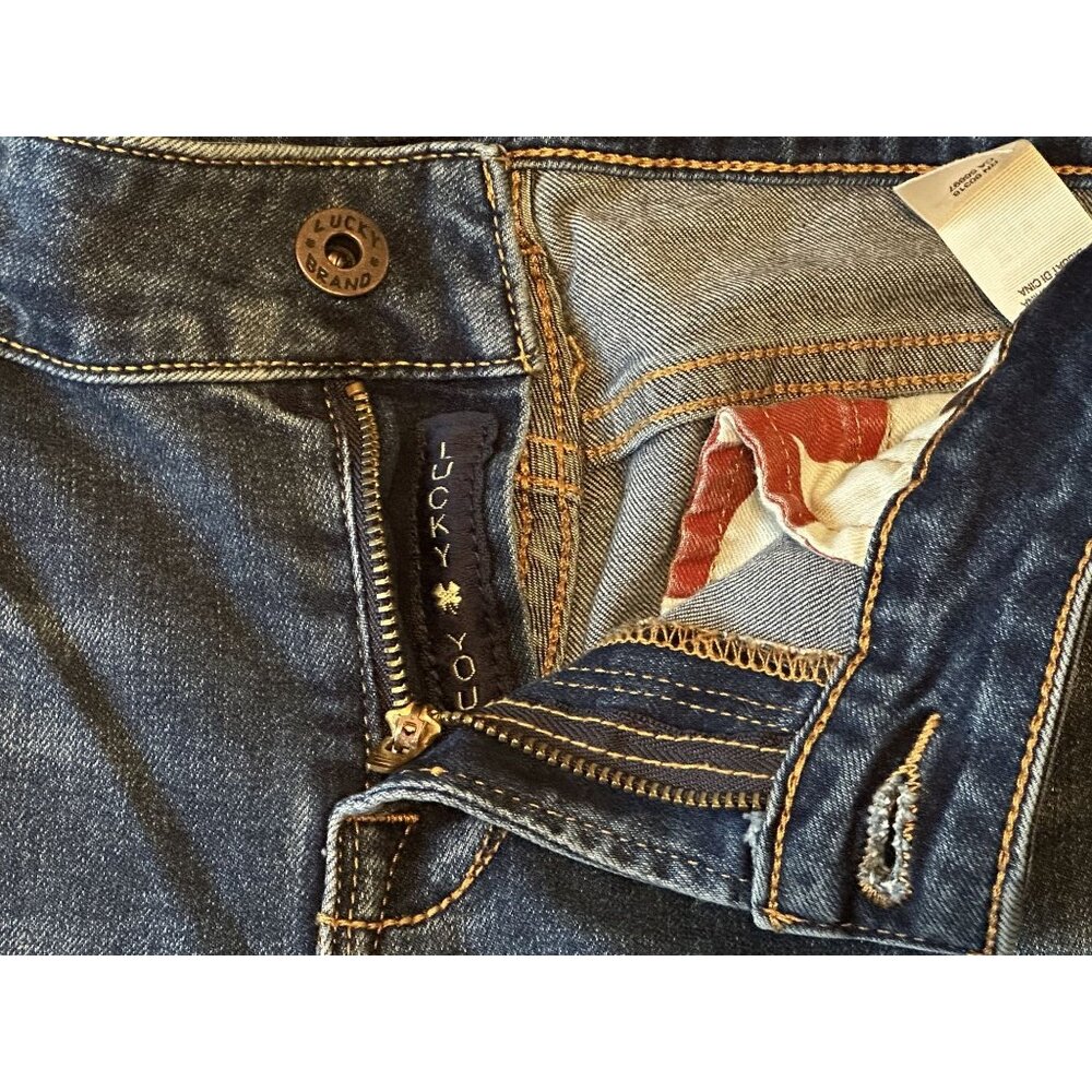 Lucky Brand Dark Wash Lolita Skinny Denim Jeans Size 6/28 - Picture 6 of 6